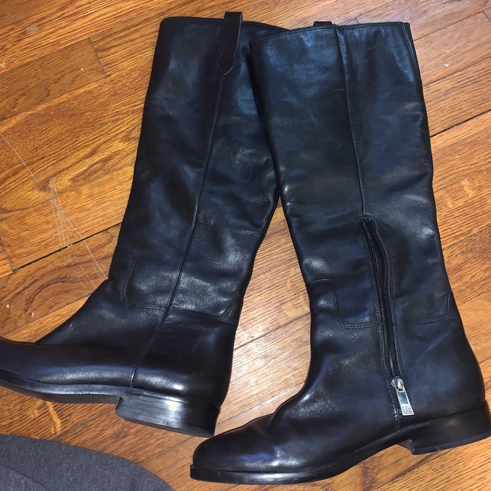 black boots